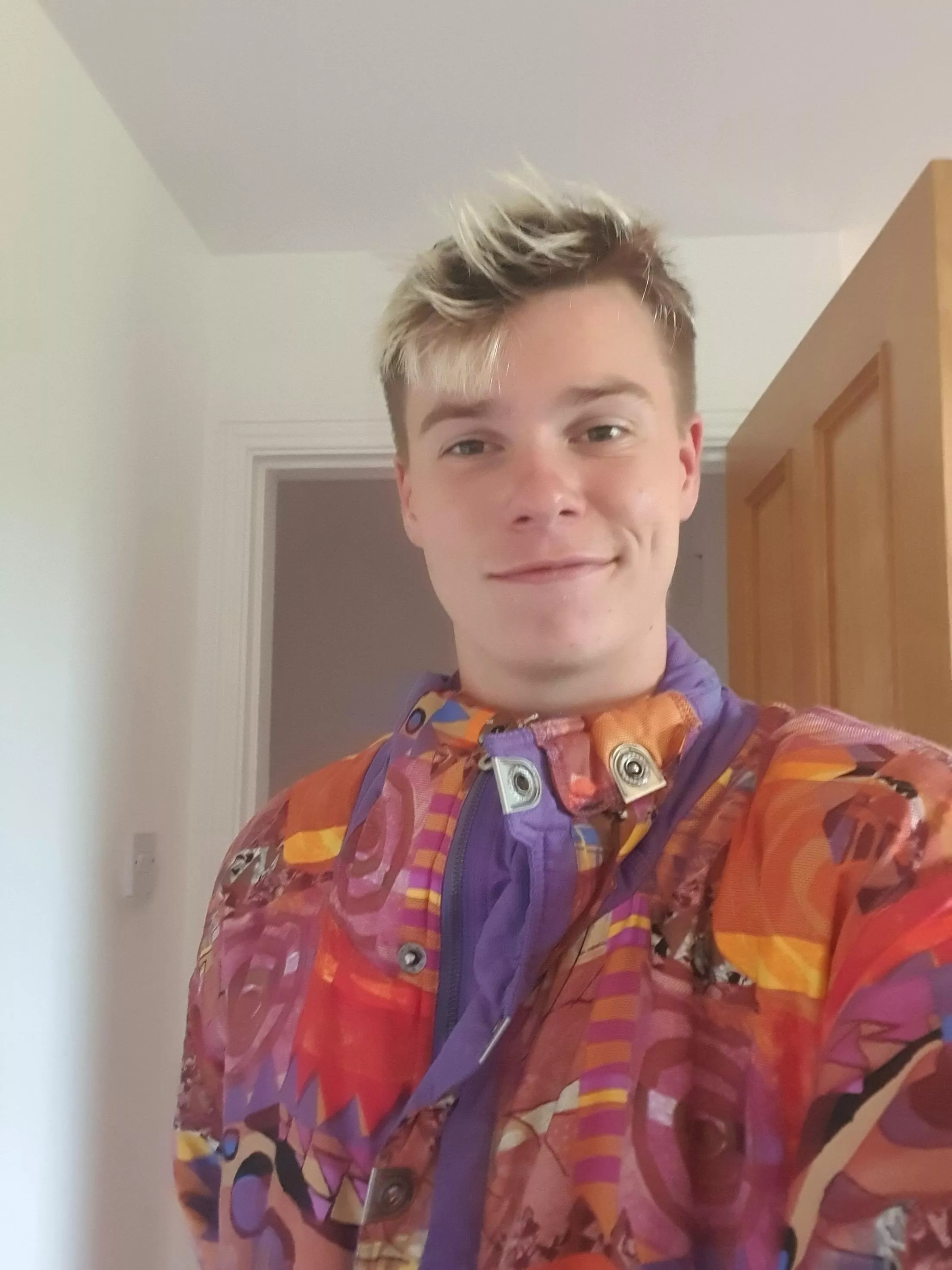 The benefit of living in Ireland is that I can wear this jacket year round :)