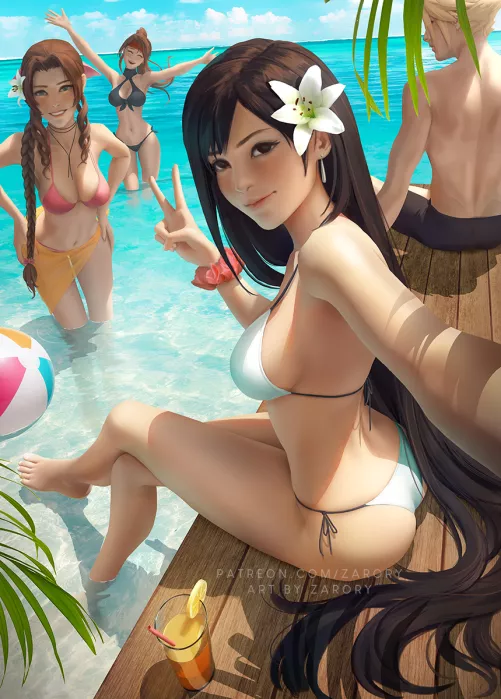 Tifa beach day (Zarory)
