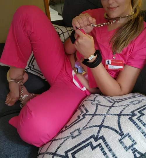 Locked in steel, void from sexual stimulation... yet, still smiling 🥲