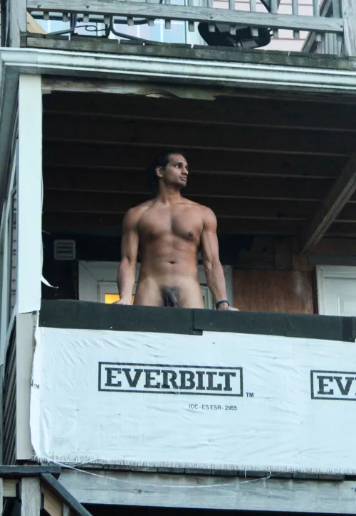 The neighbors definitely saw me😜