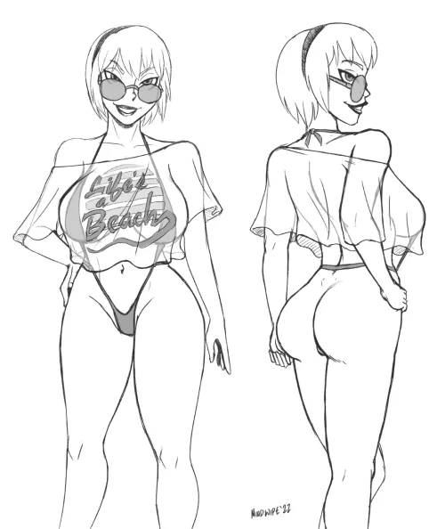 Beach slut Rose Lalonde [Mindwipe]