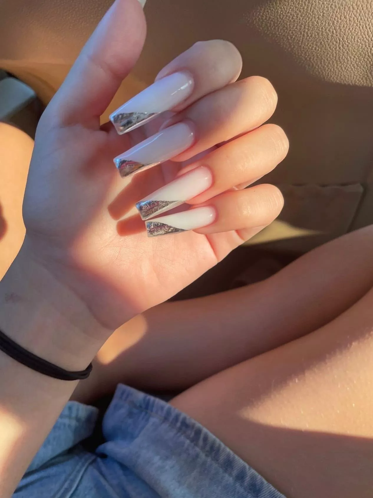 do you like those nails? I did them last time