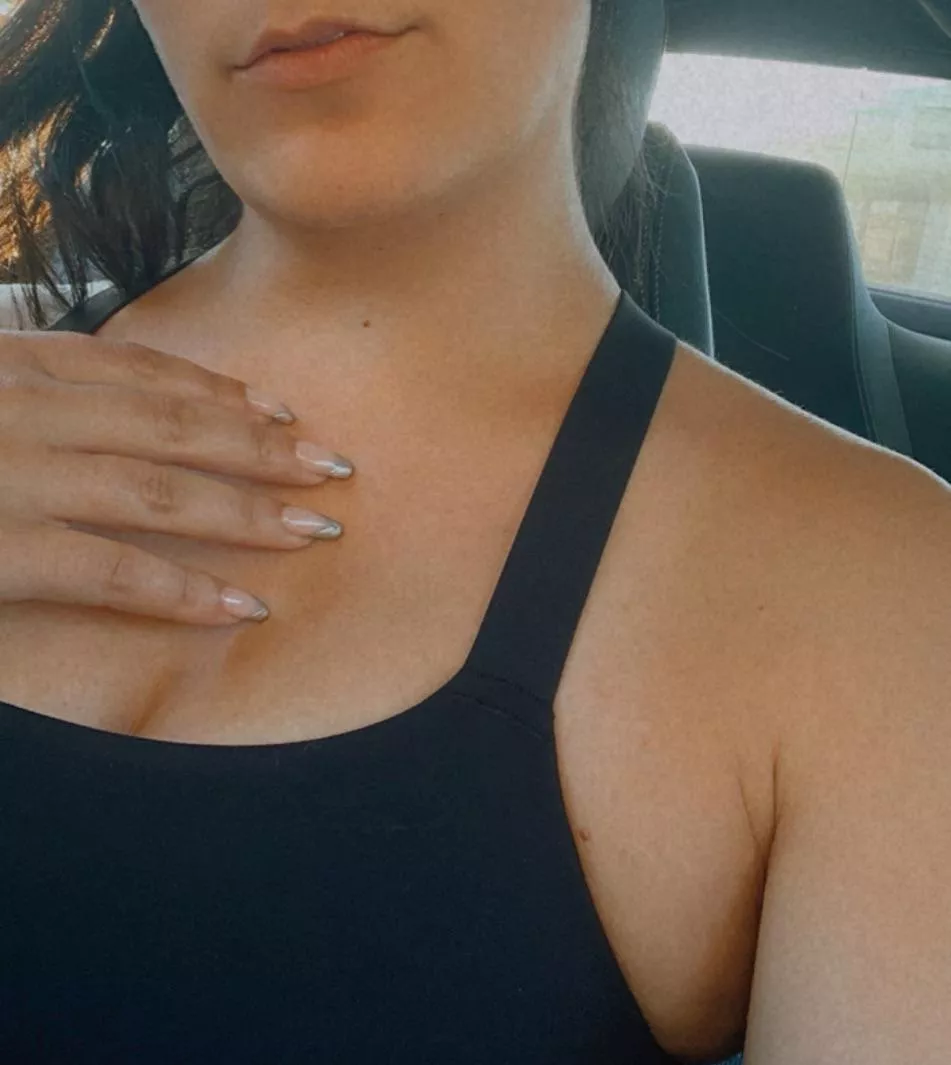 Imagine my long nails running up and down your back