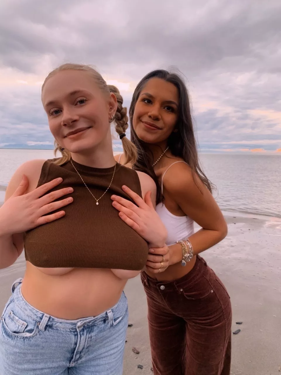 Blonde or brunette Blonde or brunette