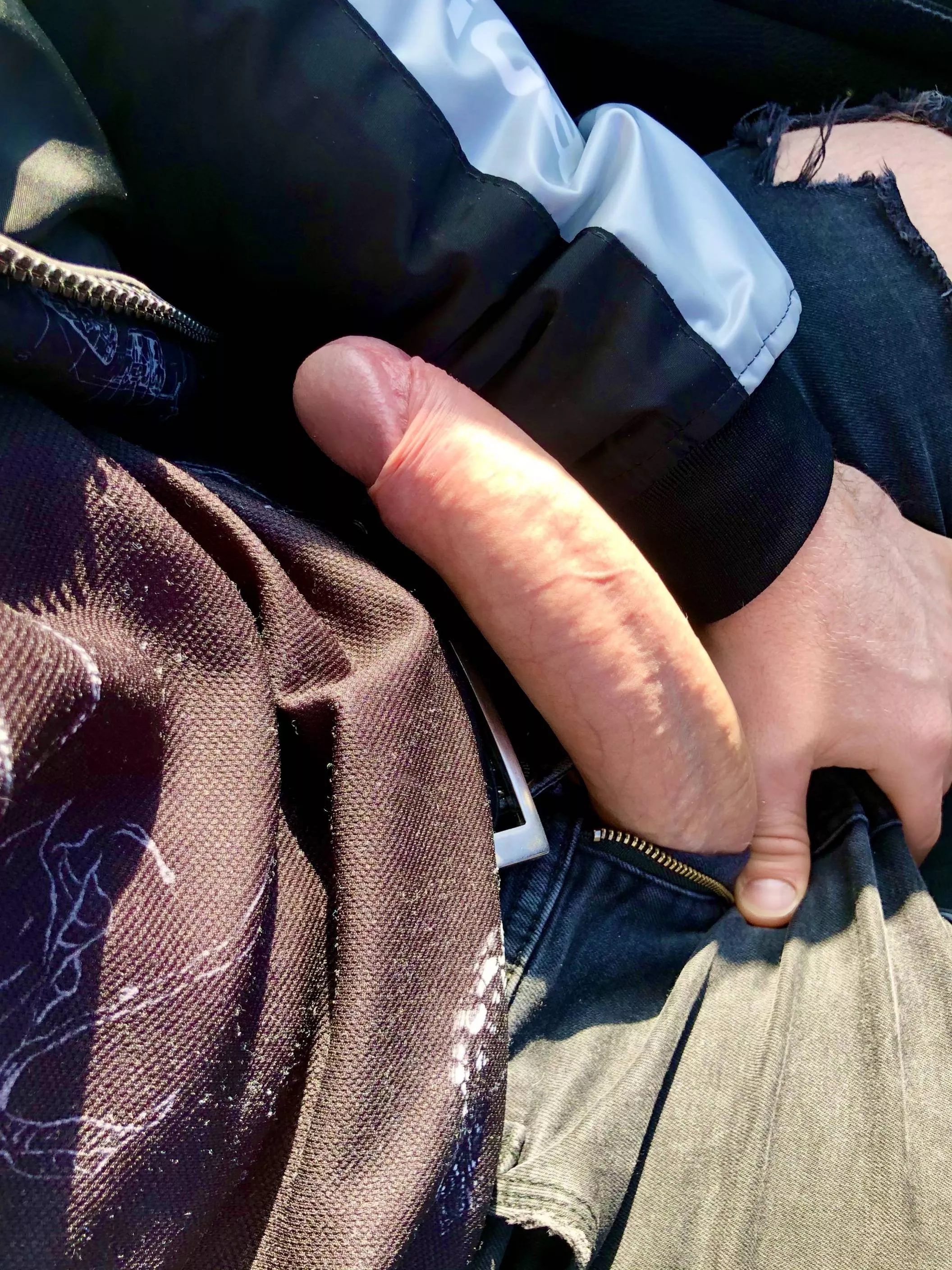Quick dick pick at McDonald’s drive through, I’m loving it