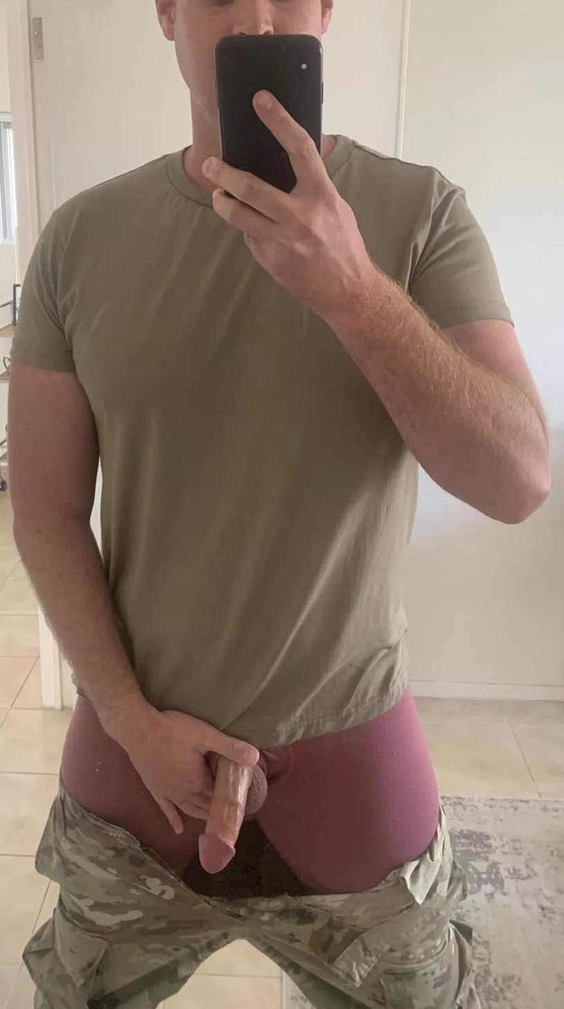 My average military cock wants to be inside you!