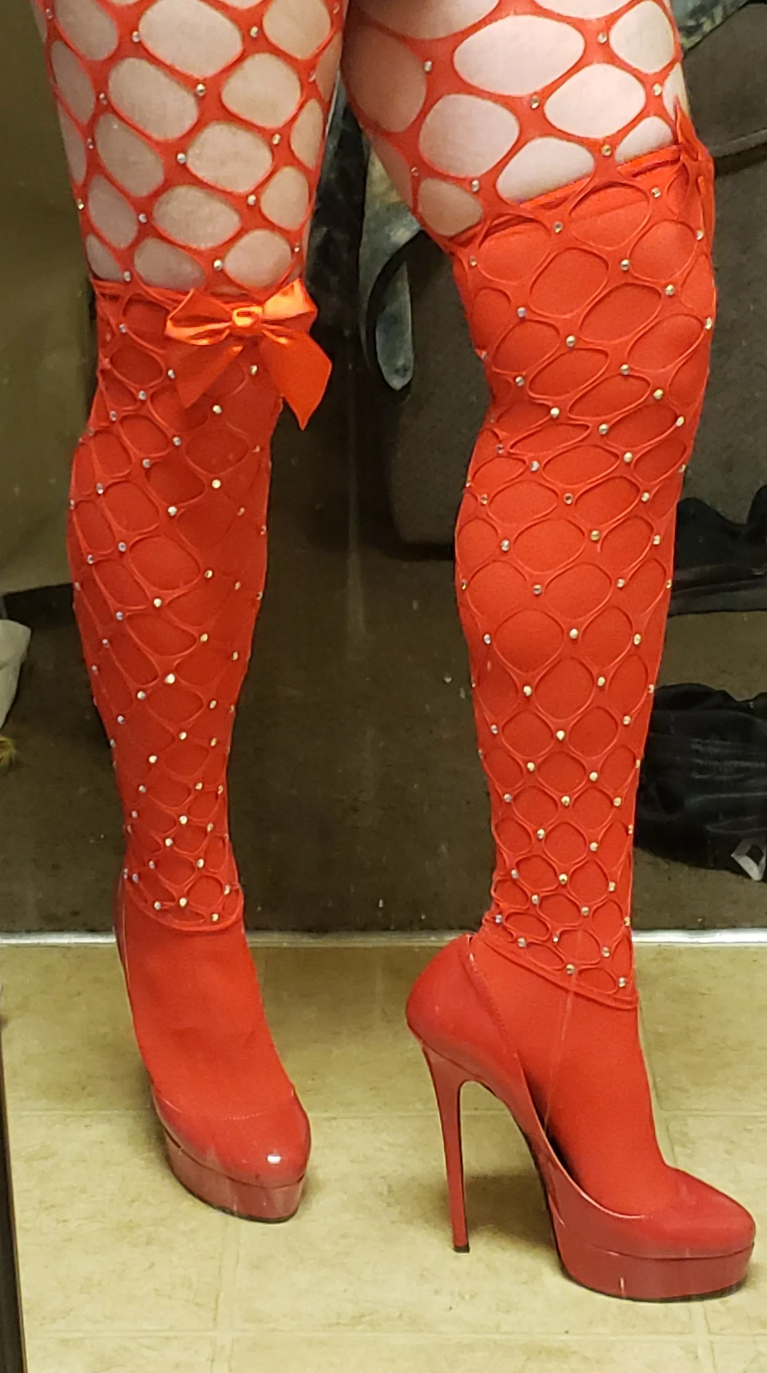 Do you like my new stockings? Do you like my new stockings?