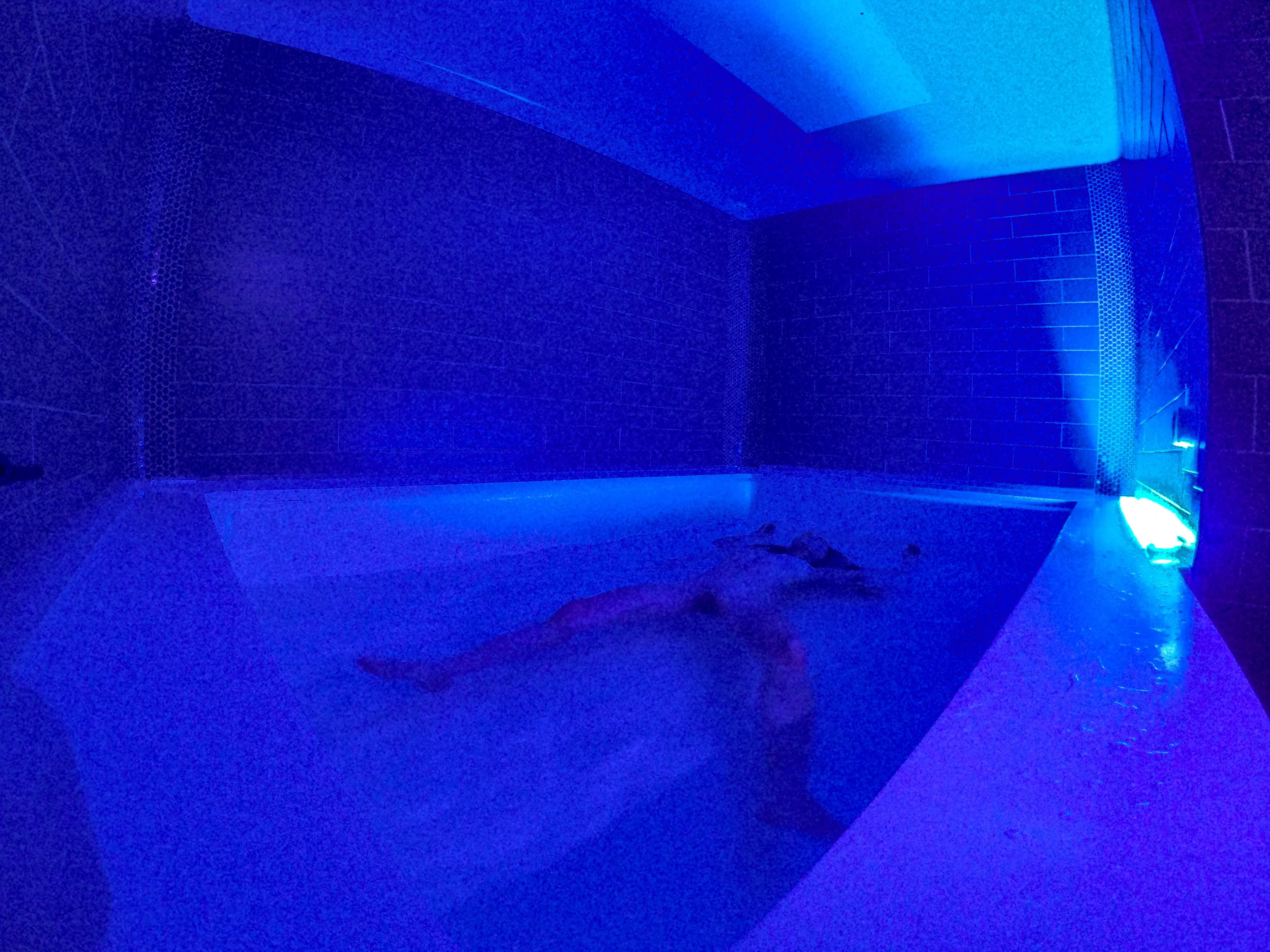 Floating in zero gravity, converging with the water, depriving all my senses💦💫