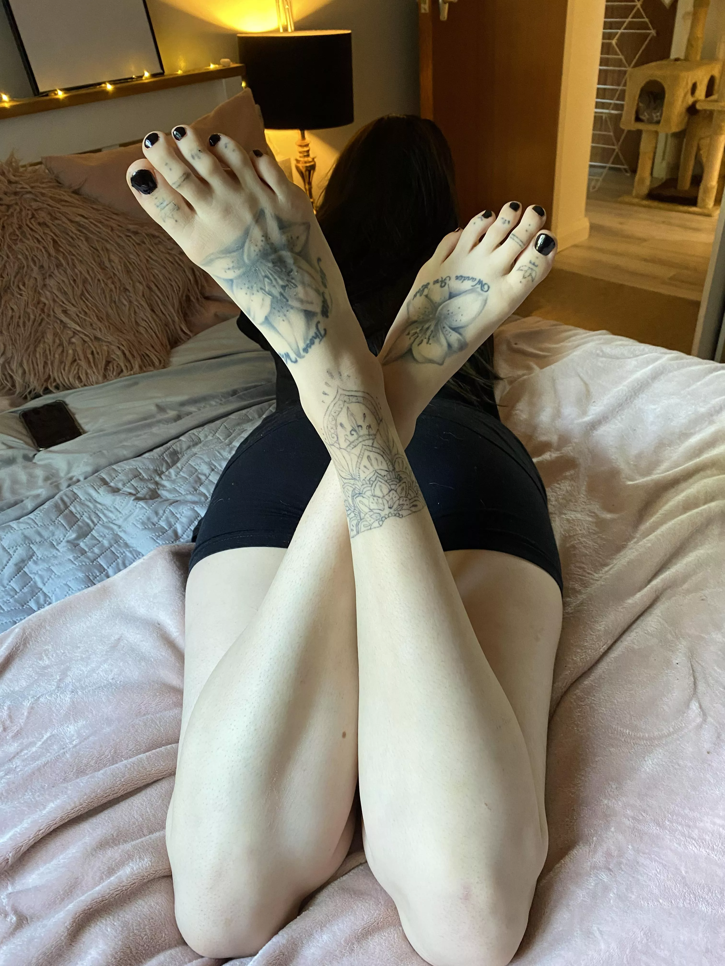 Who wants to give them a massage ?