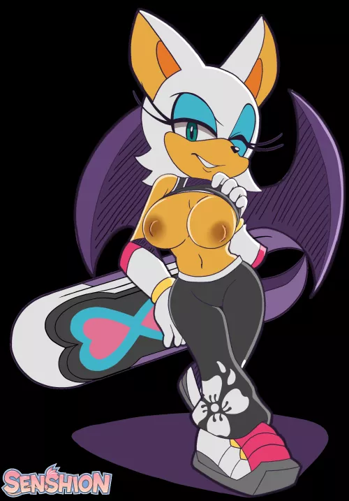sonic riders has the hottest rouge outfit (senshion)