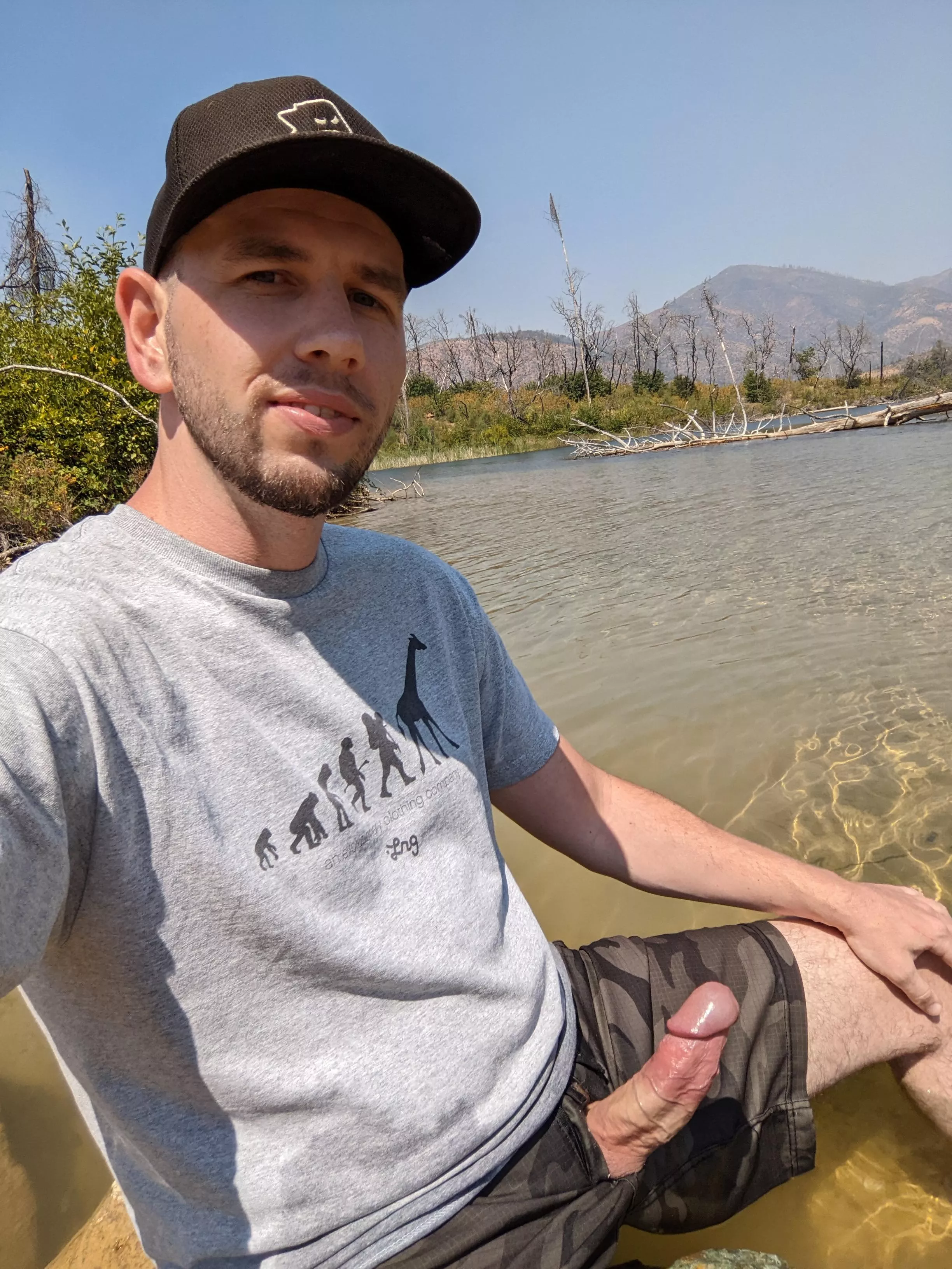 Hard as a rock on the rocks 😜