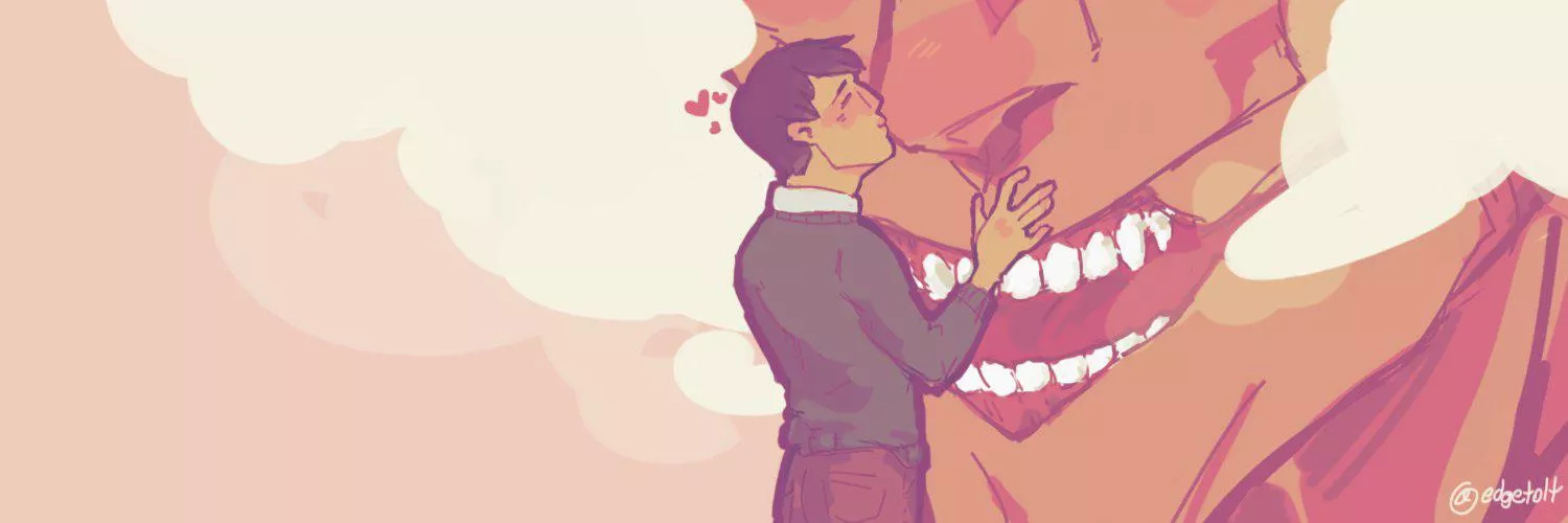 Smooches For Titan BF 💕 (By @Edgetolt) | ReiBert | Attack On Titan
