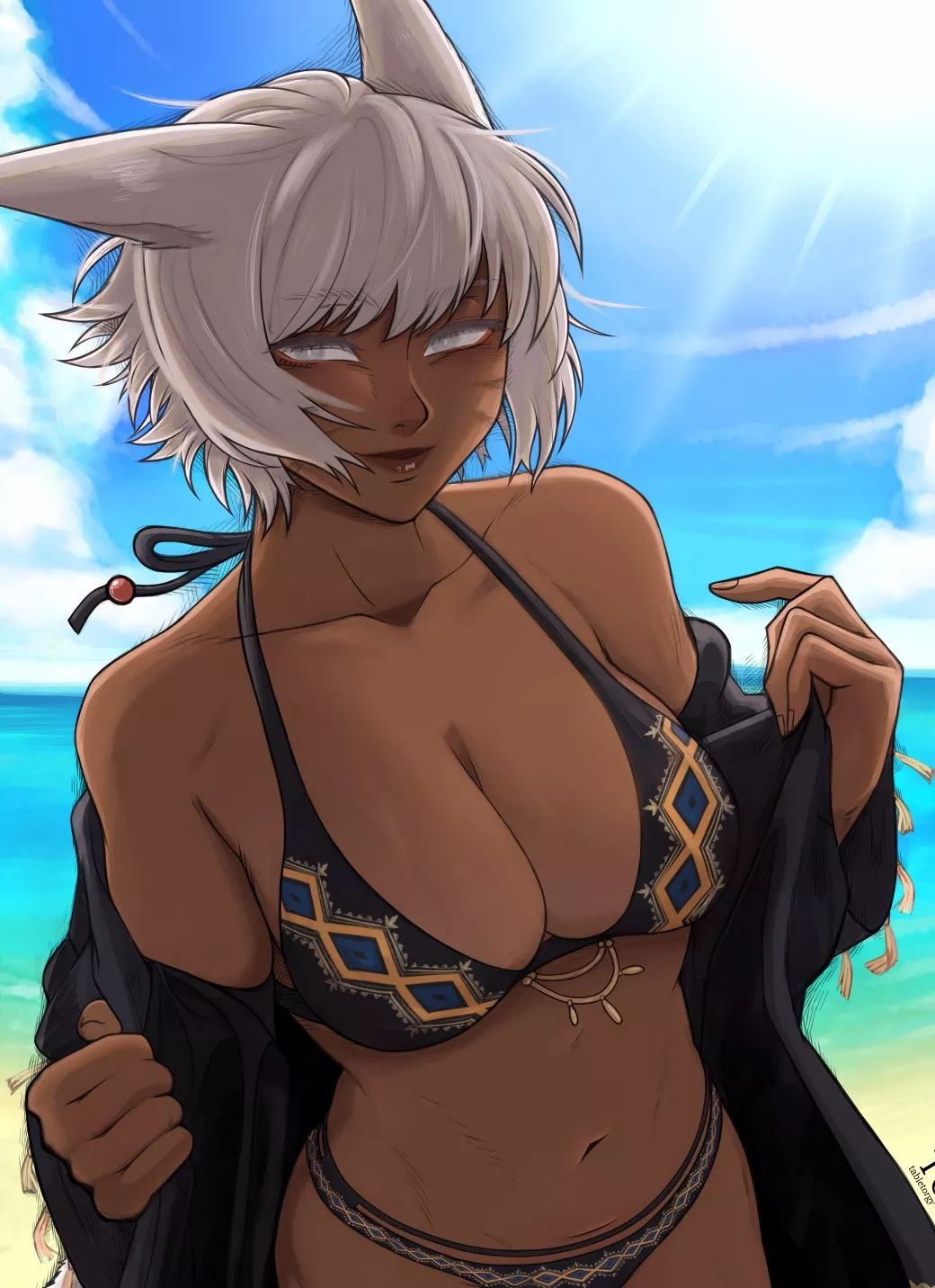 Y'shtola goes to Costa Del Sol (tabletorgy ) Y'shtola goes to Costa Del Sol (tabletorgy )