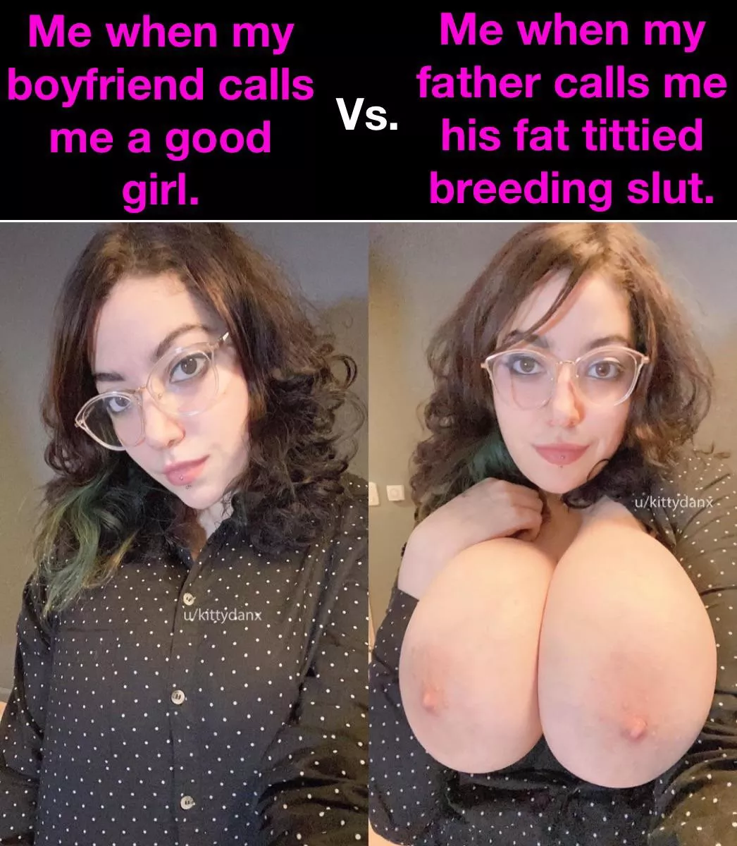 Daddy’s better at dirty talk.