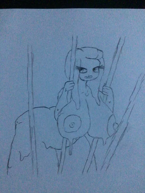 i cant draw online so paper slime