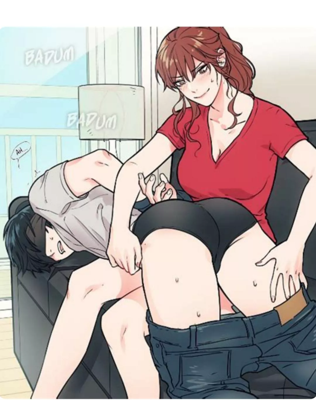 My new StepMommy caught be coming in late. She whispered that my ass looked fuckable.