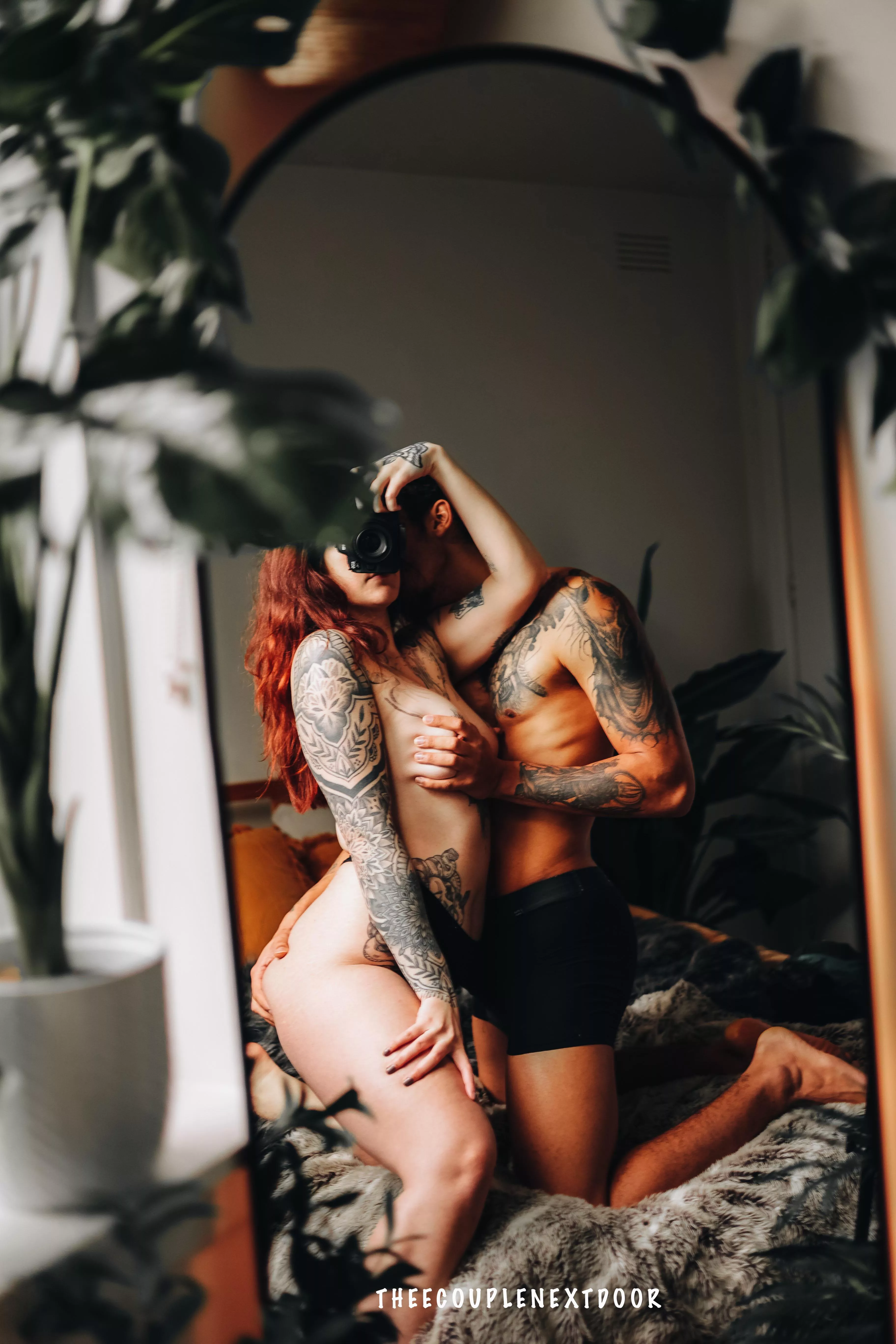 We’re obsessed with the afternoon light in our bedroom