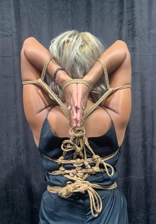 Beautiful torture play ❤️‍🔥 Rope model : me 🪢🦋