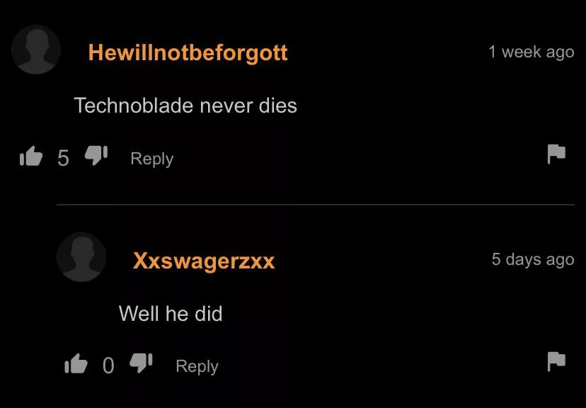 Guys, I don’t think he liked technoblade