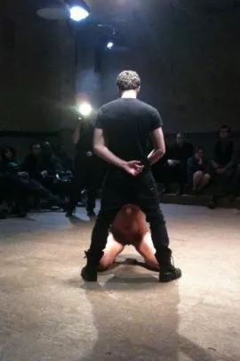 Nothing better than a naked woman on her knees with a fully clothed man