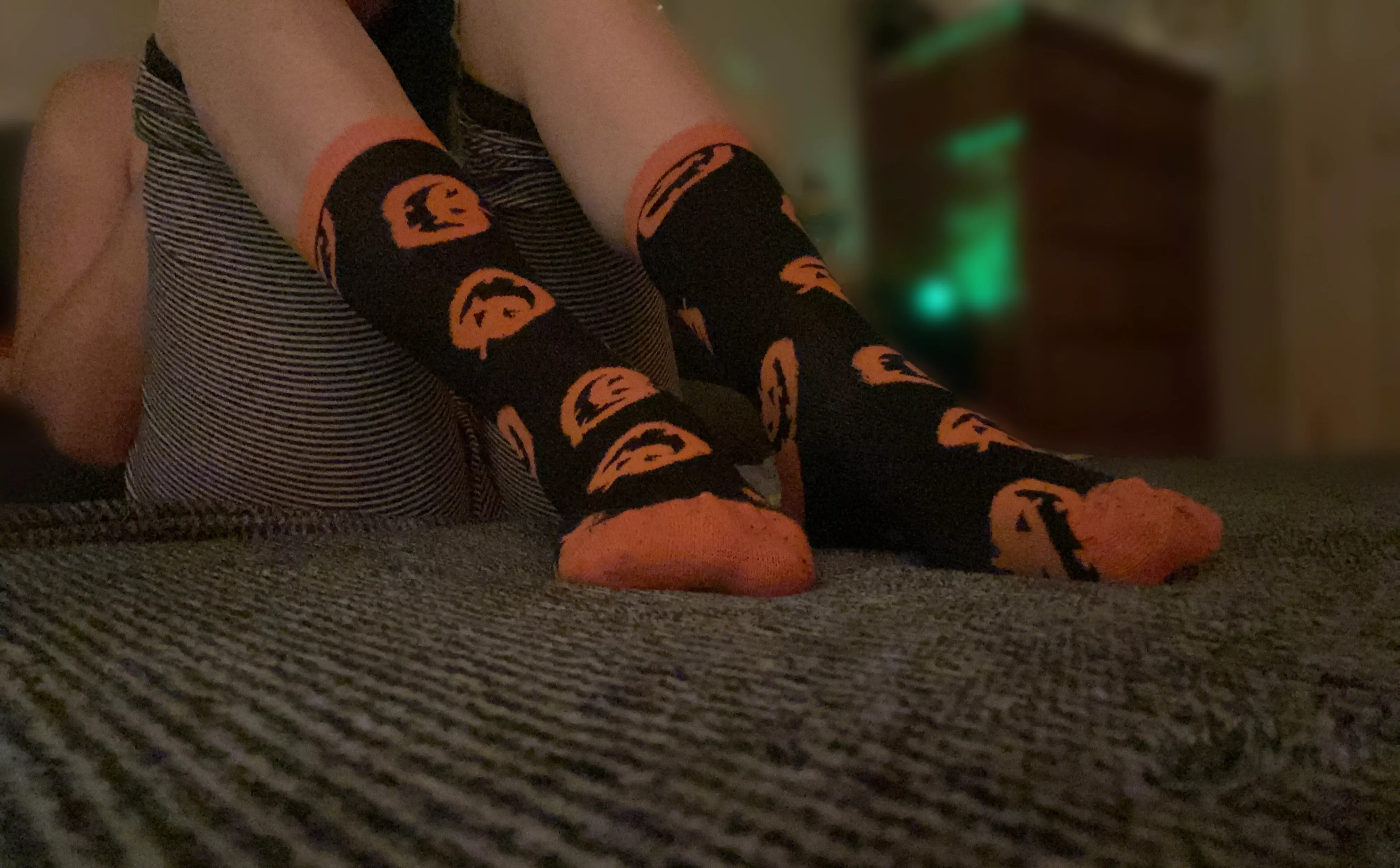 It's only August but that hasn't stopped me from pulling out my Halloween socks already ... xx