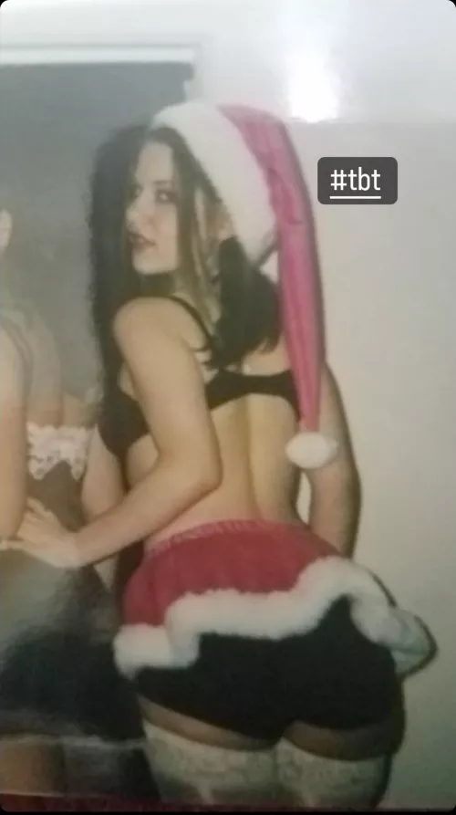 Mal Throwback from her Instagram Story