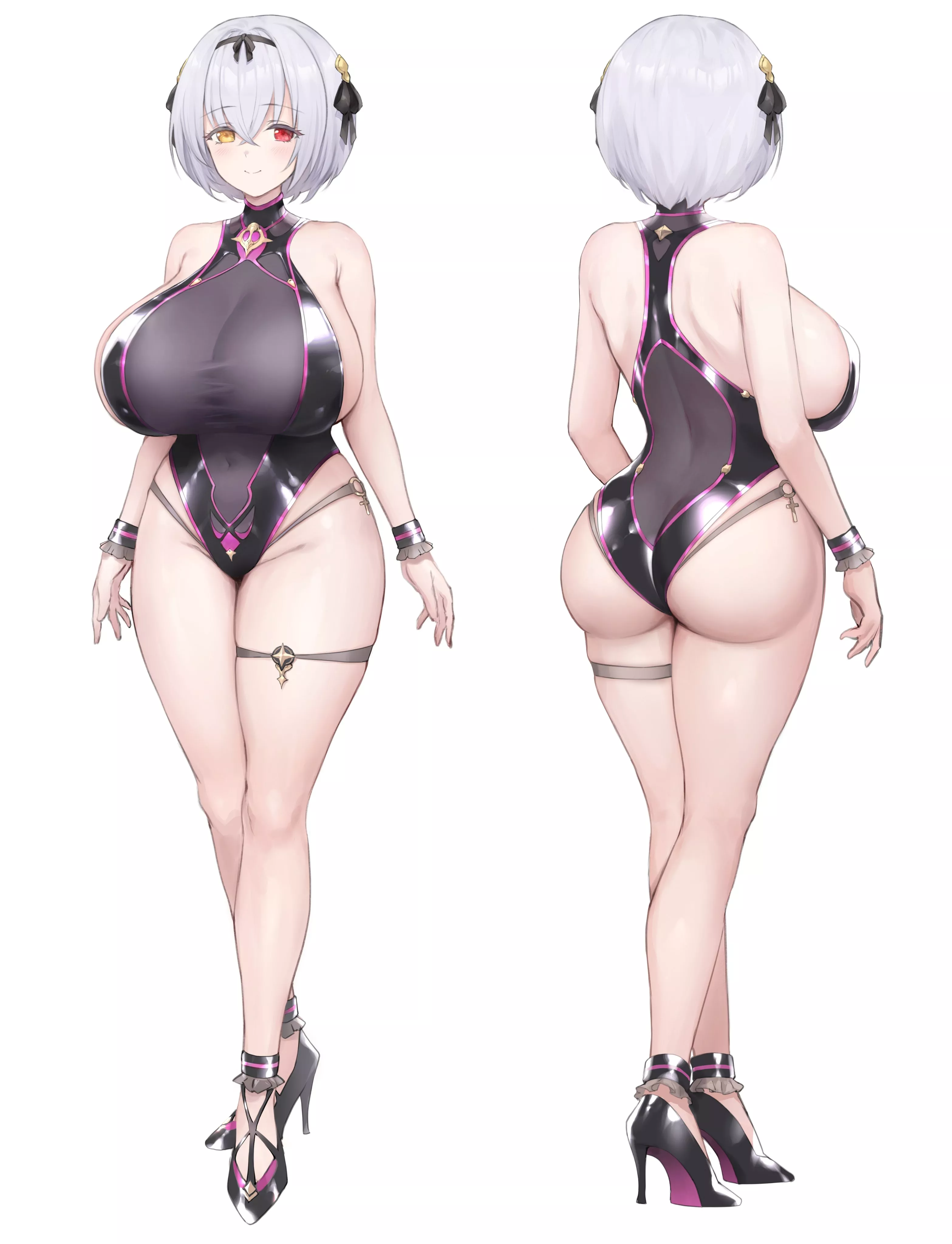 Alicia Renato Lewd Body Swimsuit (Haoni ) [Original]