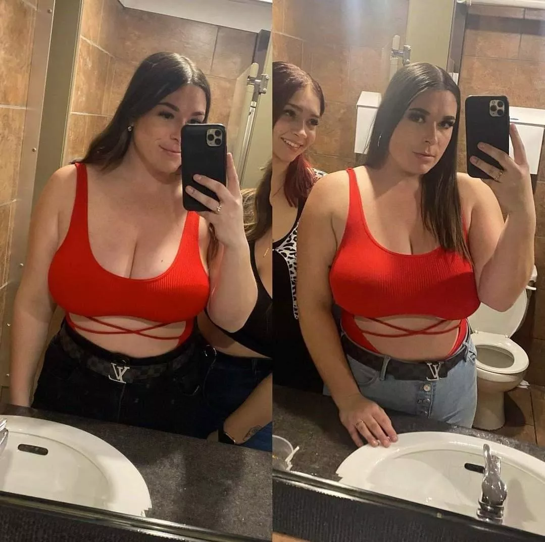 Before and after she lost weight! Which side do you prefer?