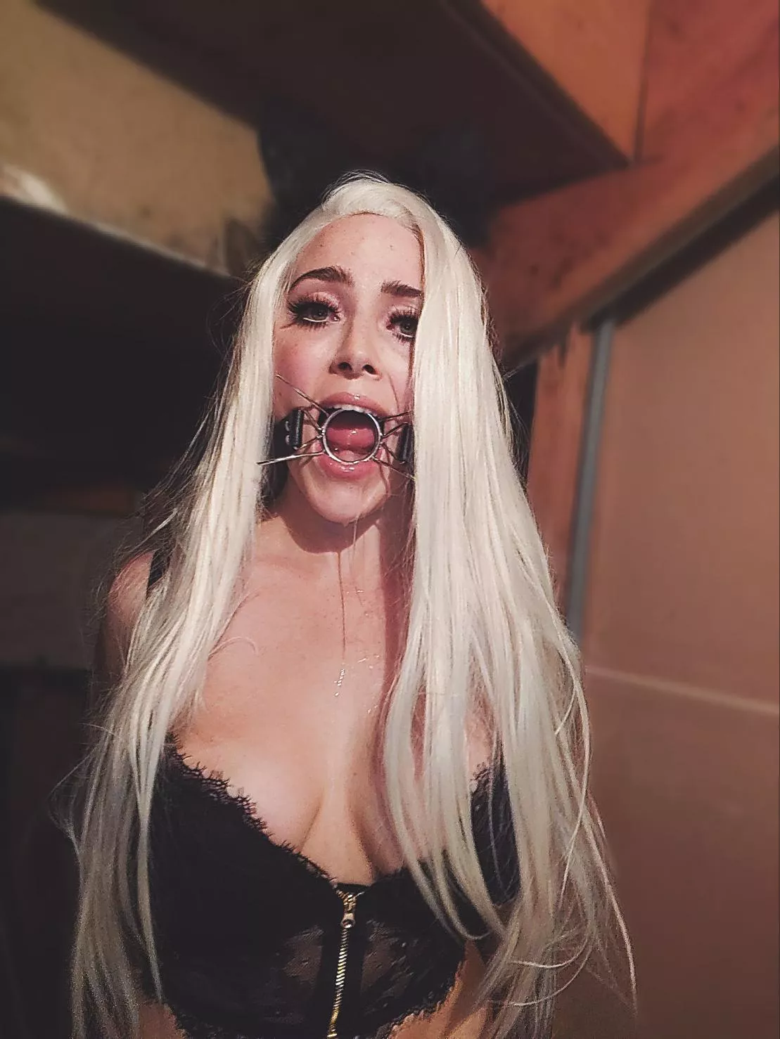 Blonde [xpost /r/gagged]