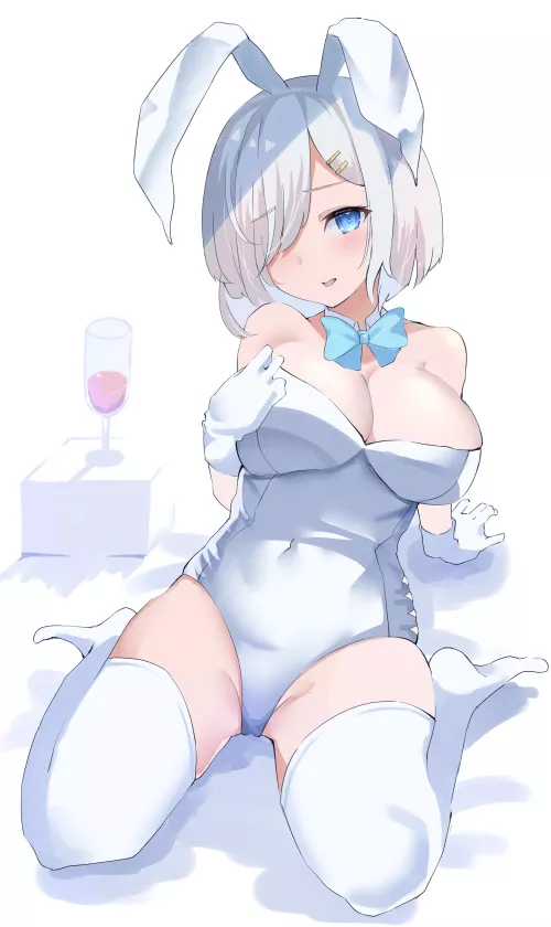 Blushing Bunny Girl Hamakaze (Calin ) [Kantai Collection]