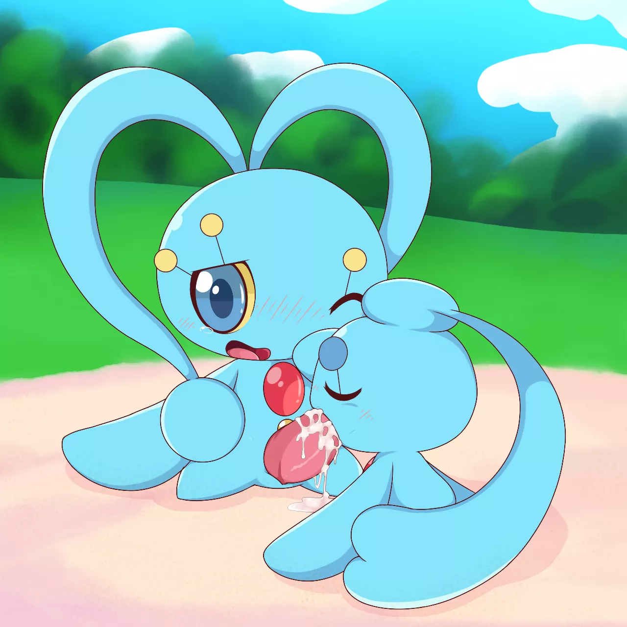 Catch them all challenge #489 - Phione (nursing)