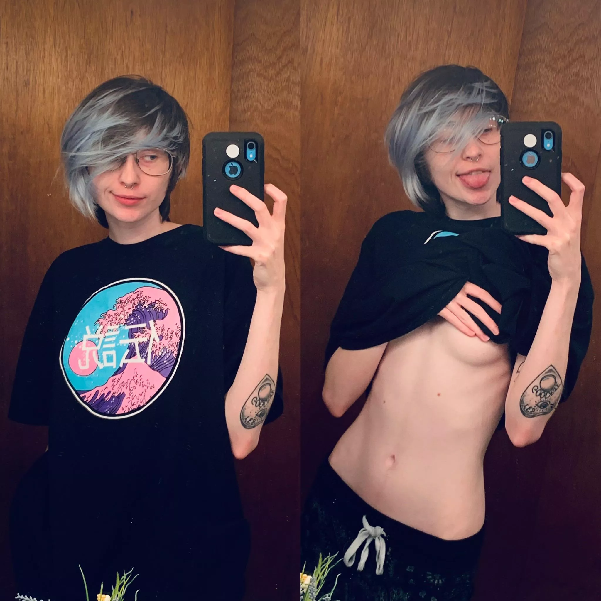 feelin a lil cute 👅🖤