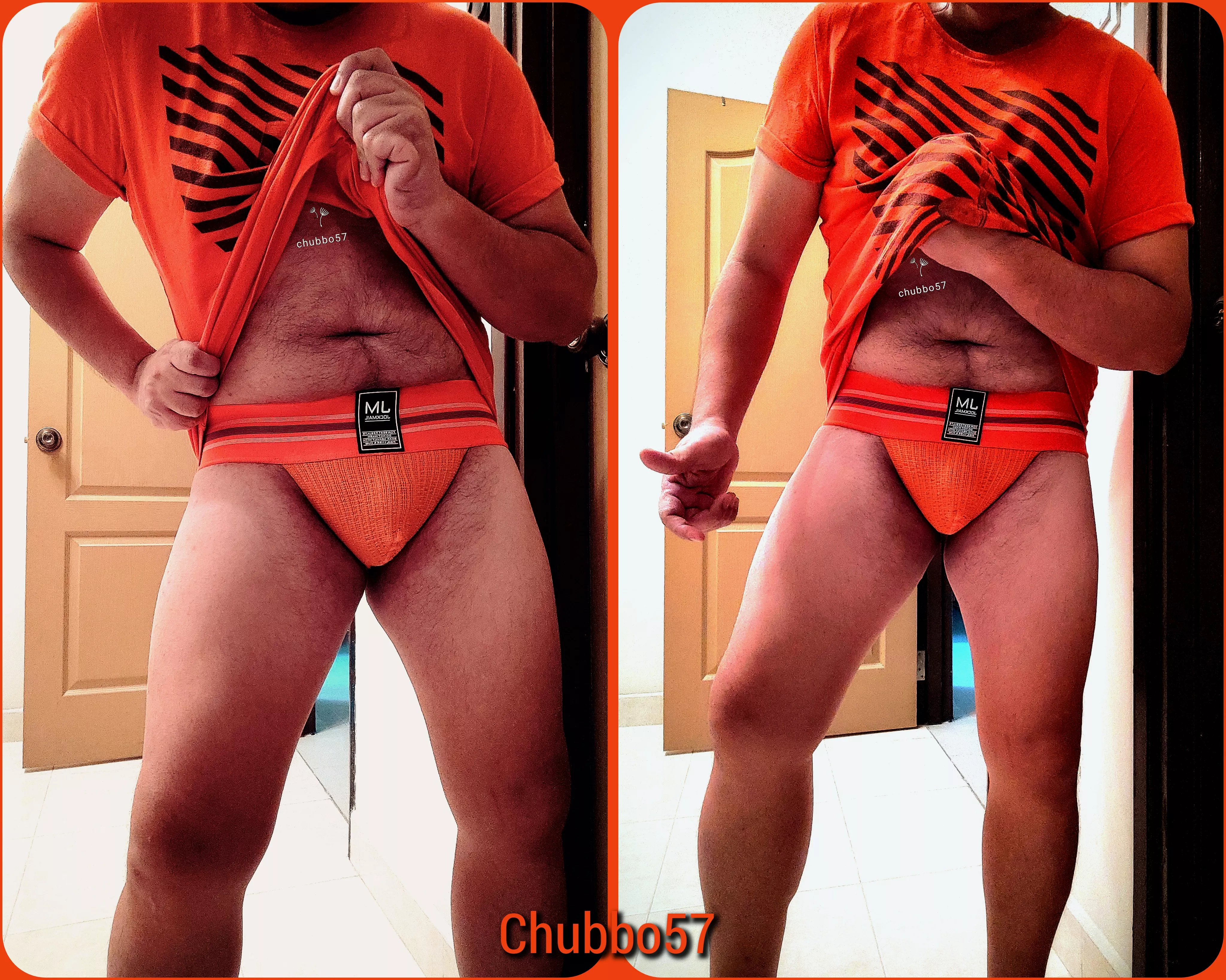Feeling my oats in vibrant orange today. 😊🤼🍊🧡🤼‍♂️