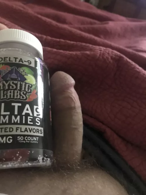 Having a little fun until the gu[m]mies kick in.