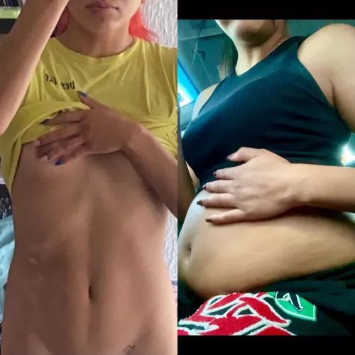 I couldn’t have asked for a better belly shape, I love sm the one I got🥹