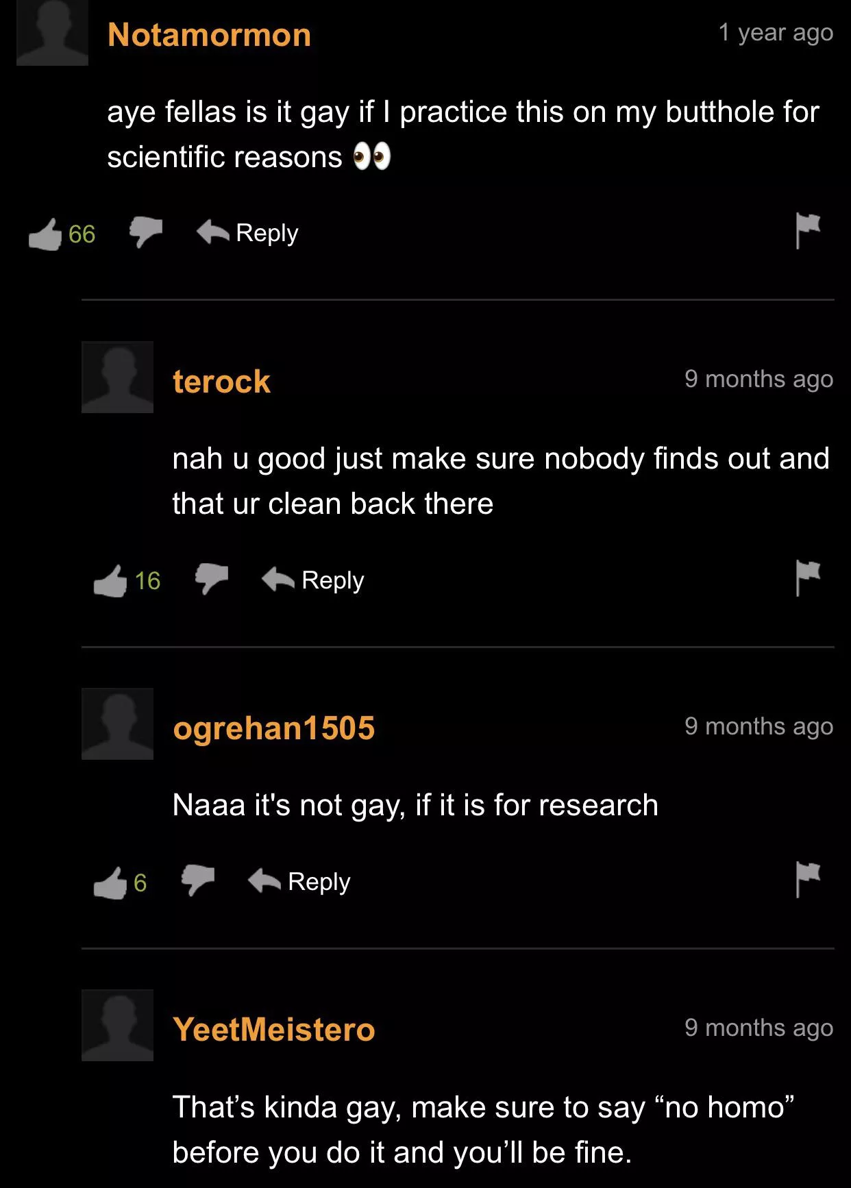 It’s not gay bro.