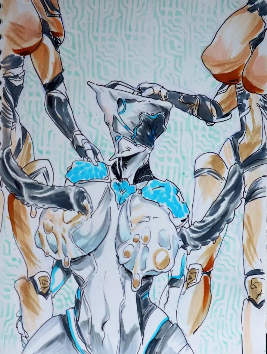 [Nyx + (Futa Gara?)] Getting Her Tits Coated (Lov3_byte)