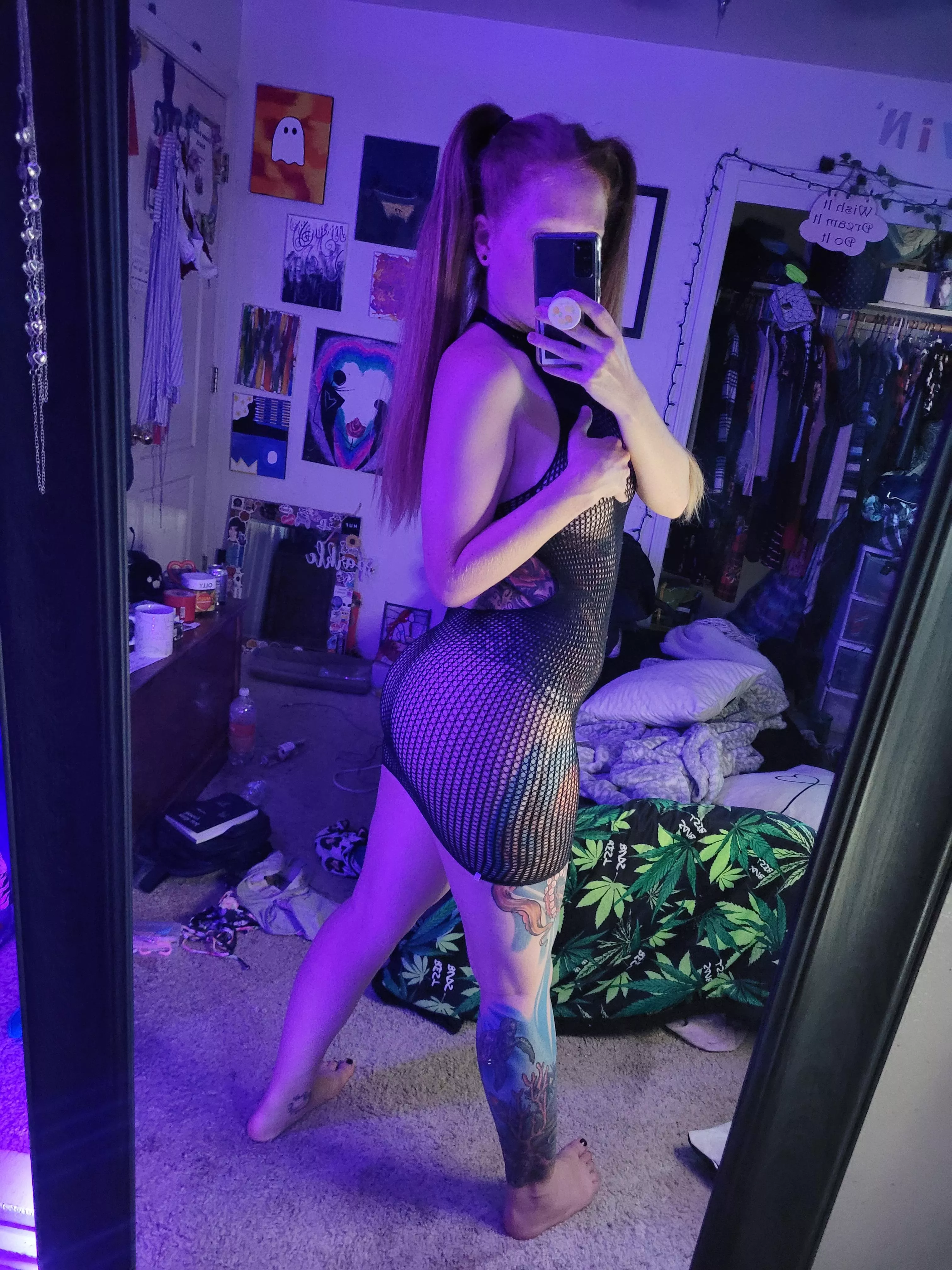 Redheads look good in purple 😍