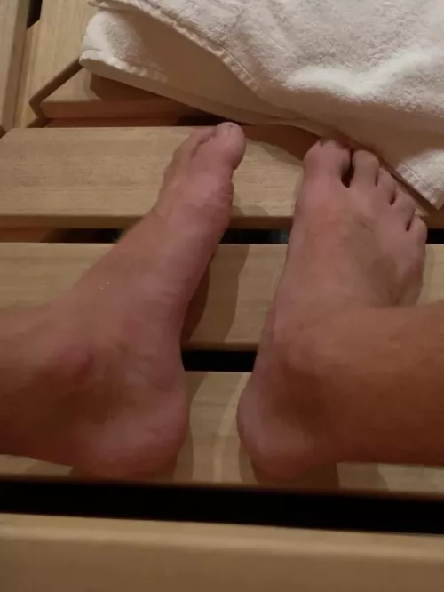 Sauna feet