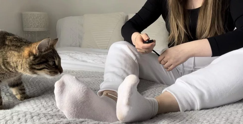 Take them off or leave them on? 😛