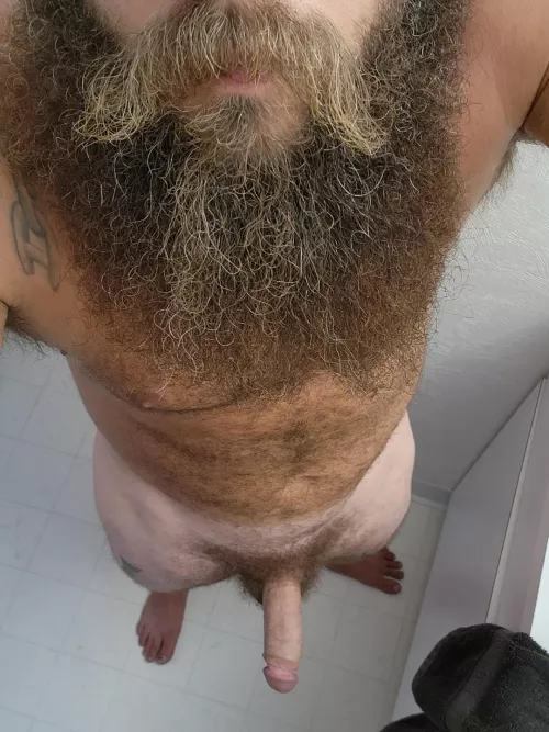 37yo. beard and pubes