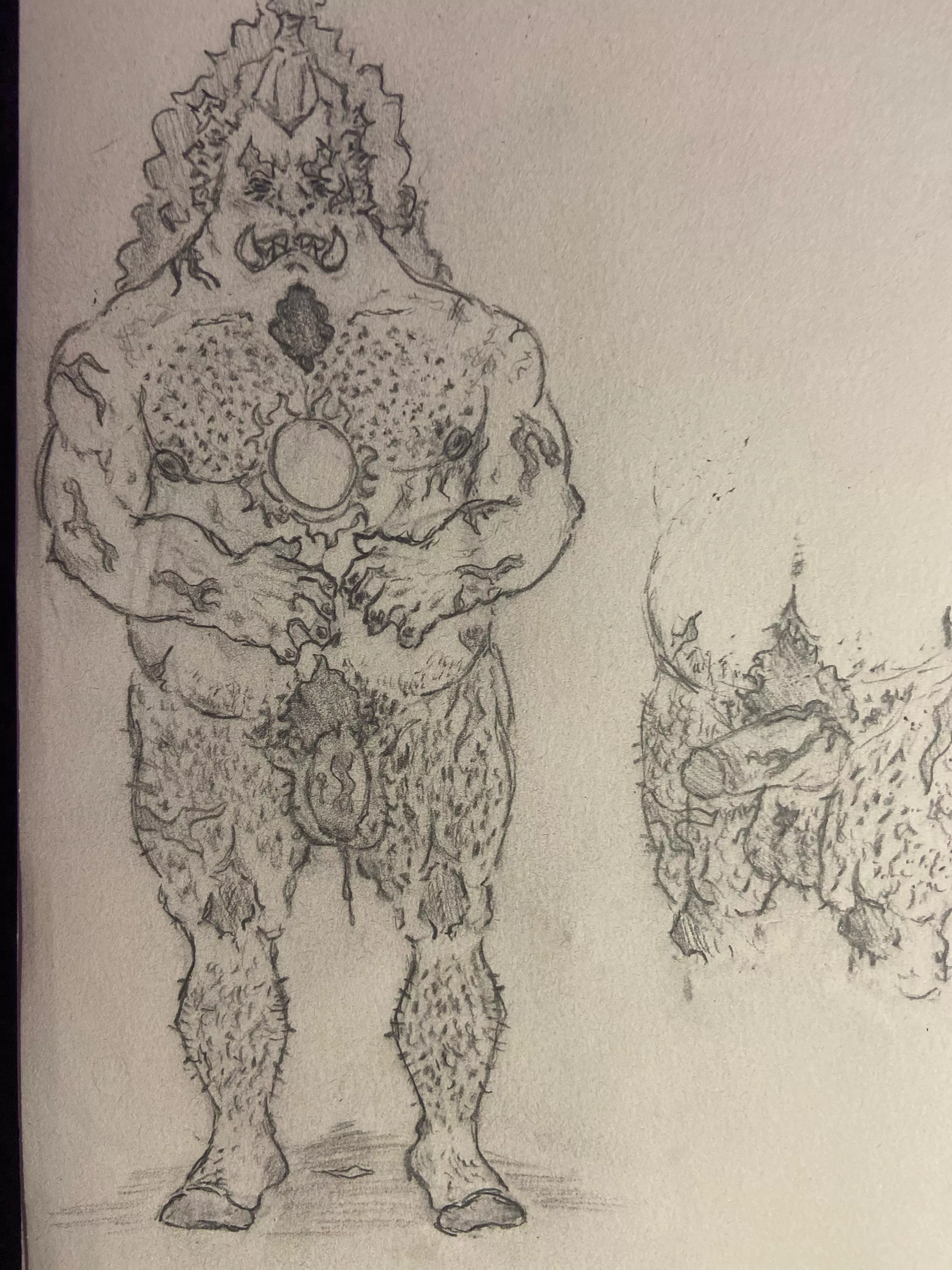 As practice for big boy anatomy, I used Jinbei. Enjoy! (OC)