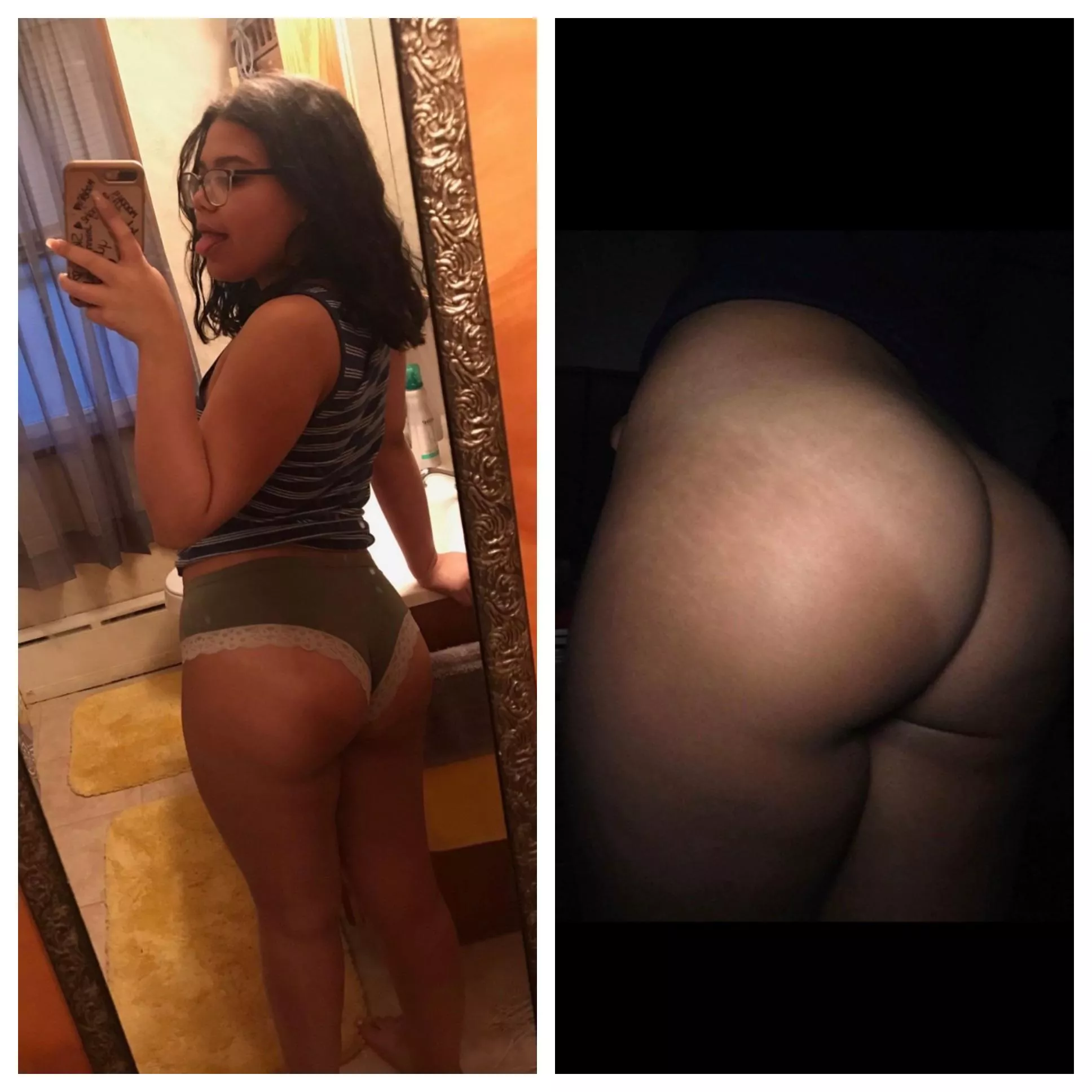 Bubble butt 18yr Dominican girlfriend with/without underwear Bubble butt 18yr Dominican girlfriend with/without underwear