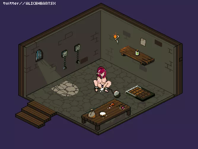 Dungeon Chamber : Elf Slave