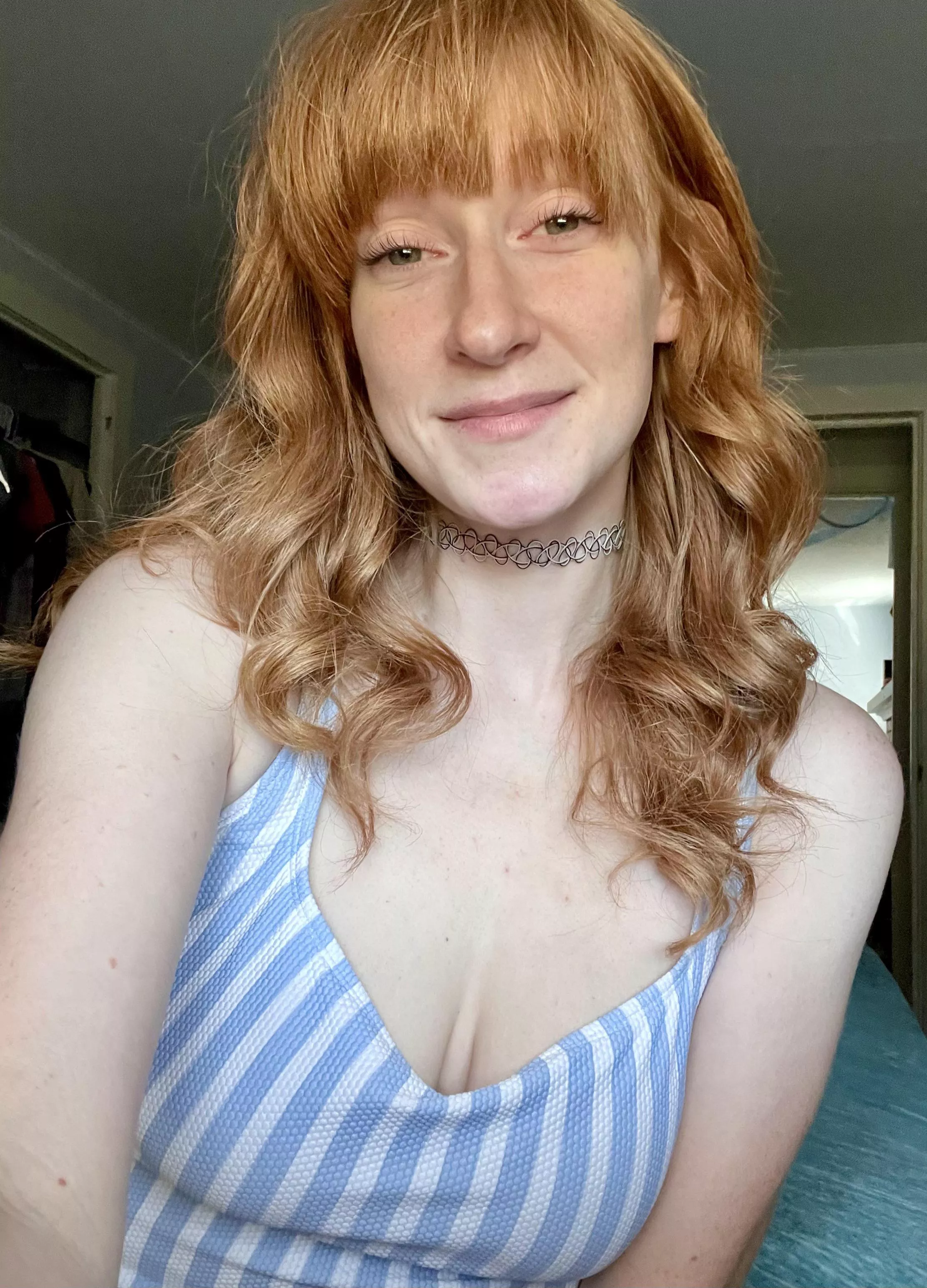 Going for a swim at the lake means more freckles for the collection