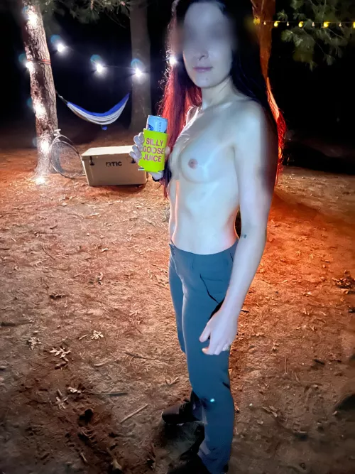 If you haven’t tried topless camping, I highly recommend it [f]