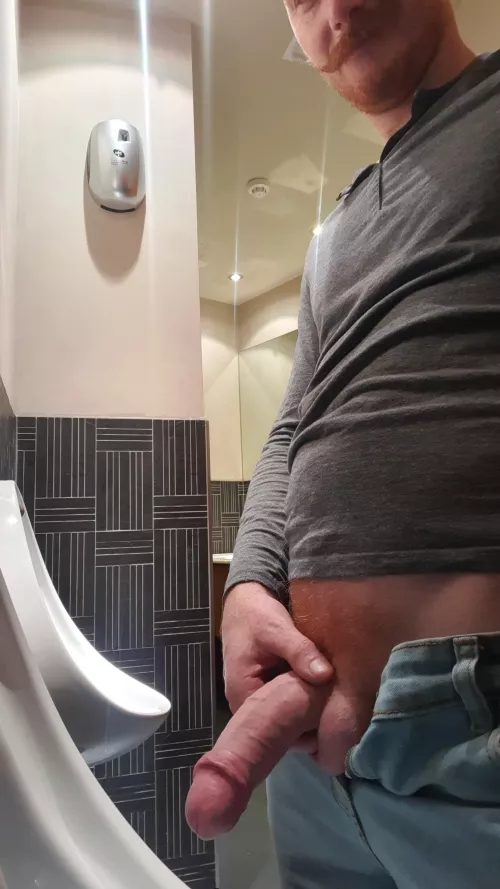 If you saw me in the bathroom would you take a peek?