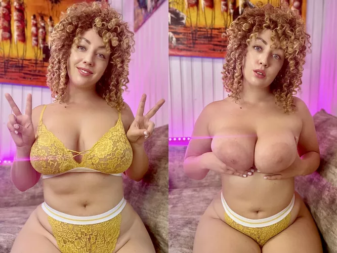 It makes me happy to show my curves to strangers online