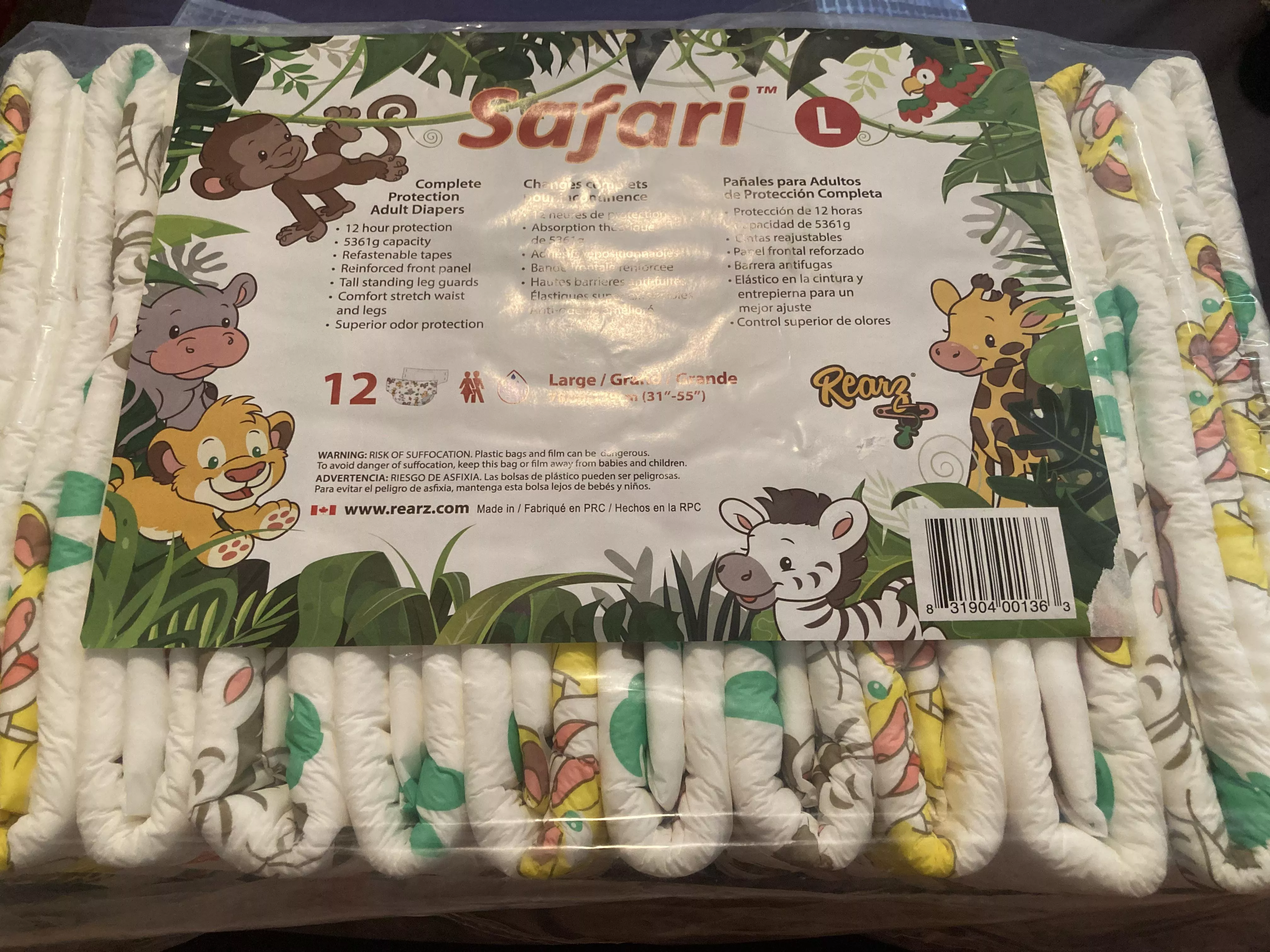My boyfriend bought me a box of diapers before our cruise together for my bday in a few days :)