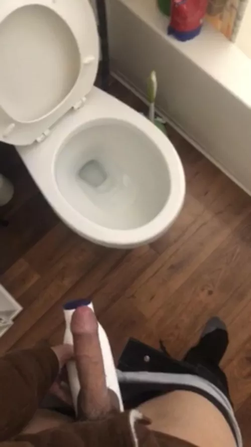 Next to a large bottle of lotion ;)